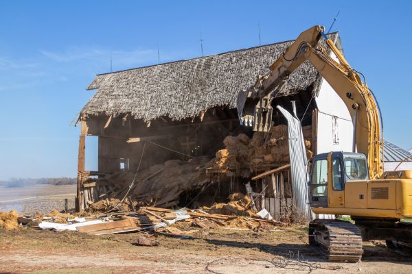 Barn Demolition in Garner