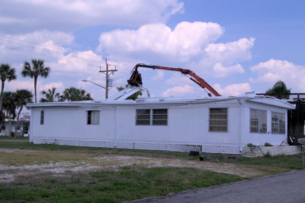 Mobile Home Demolition in Garner