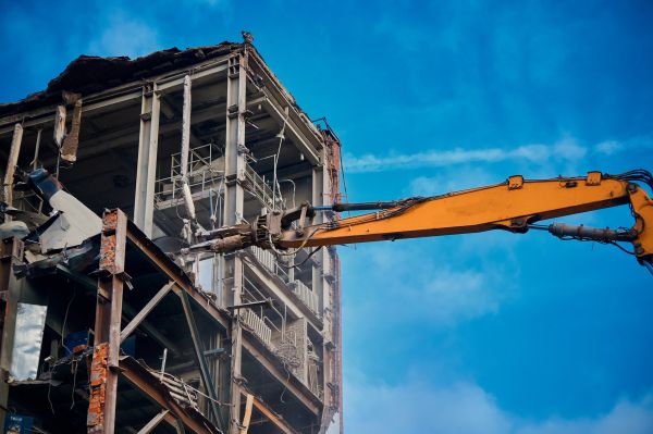 Factory Demolition in Garner