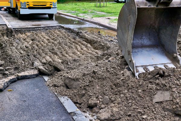 Blacktop Removal in Garner