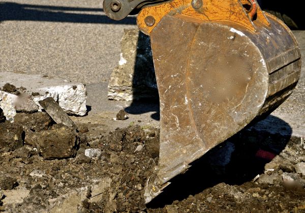 Cement Pad Demolition in Garner