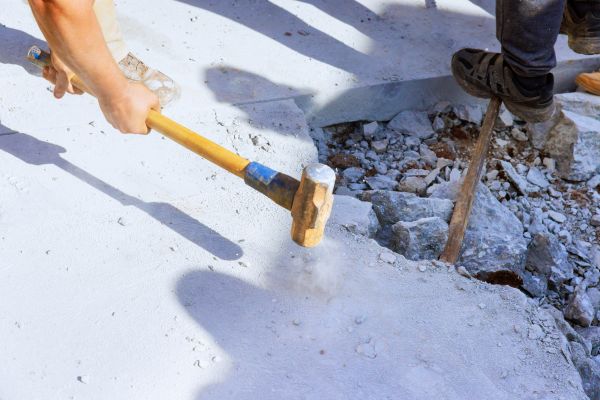 Concrete Pavement Demolition in Garner