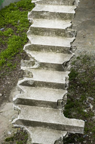 Concrete Steps Demolition in Garner