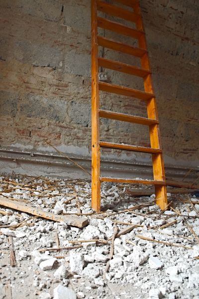 Basement Floor Demolition in Garner